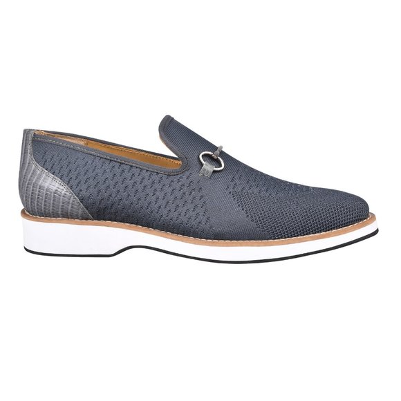 Jack Leather Textile Casual Loafers main image 5